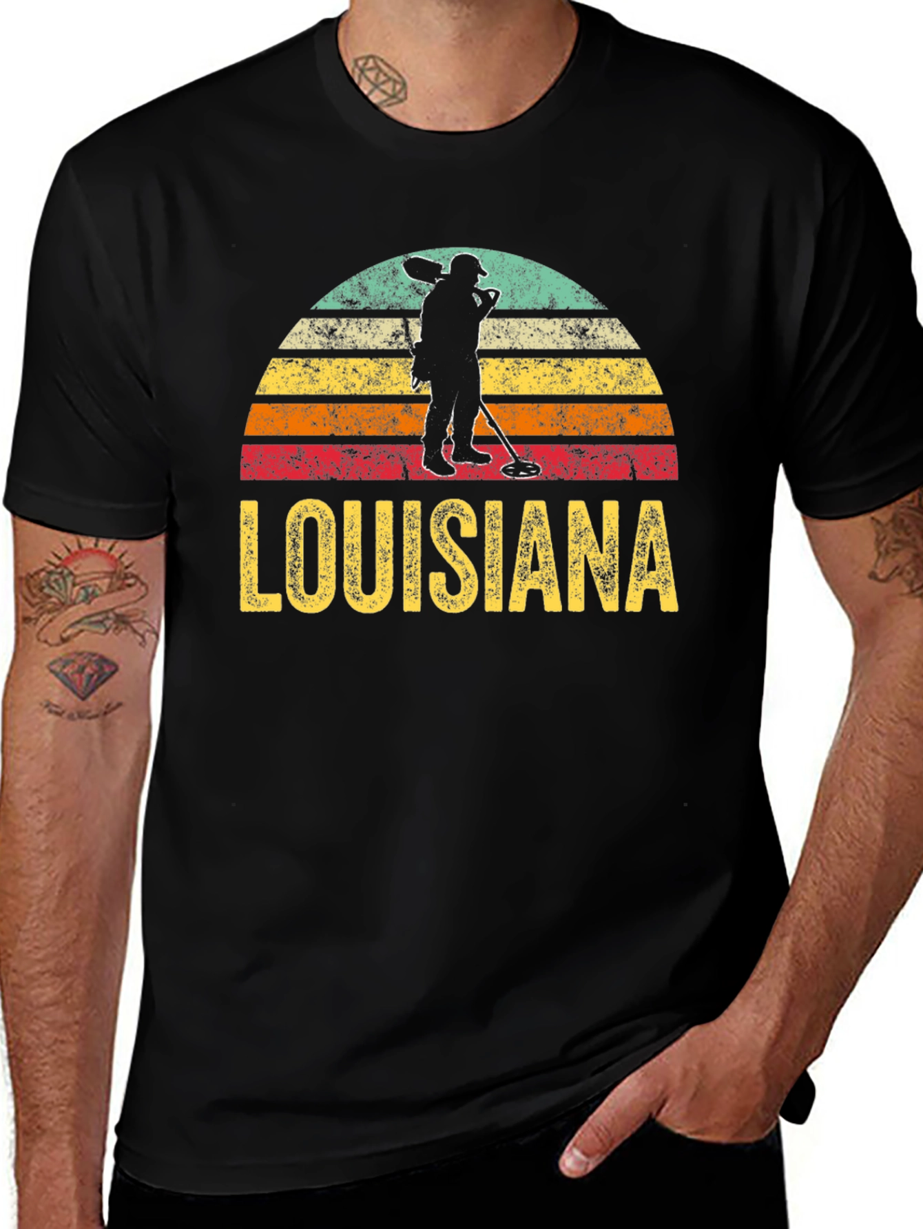 Louisiana Metal Detecting T-Shirt