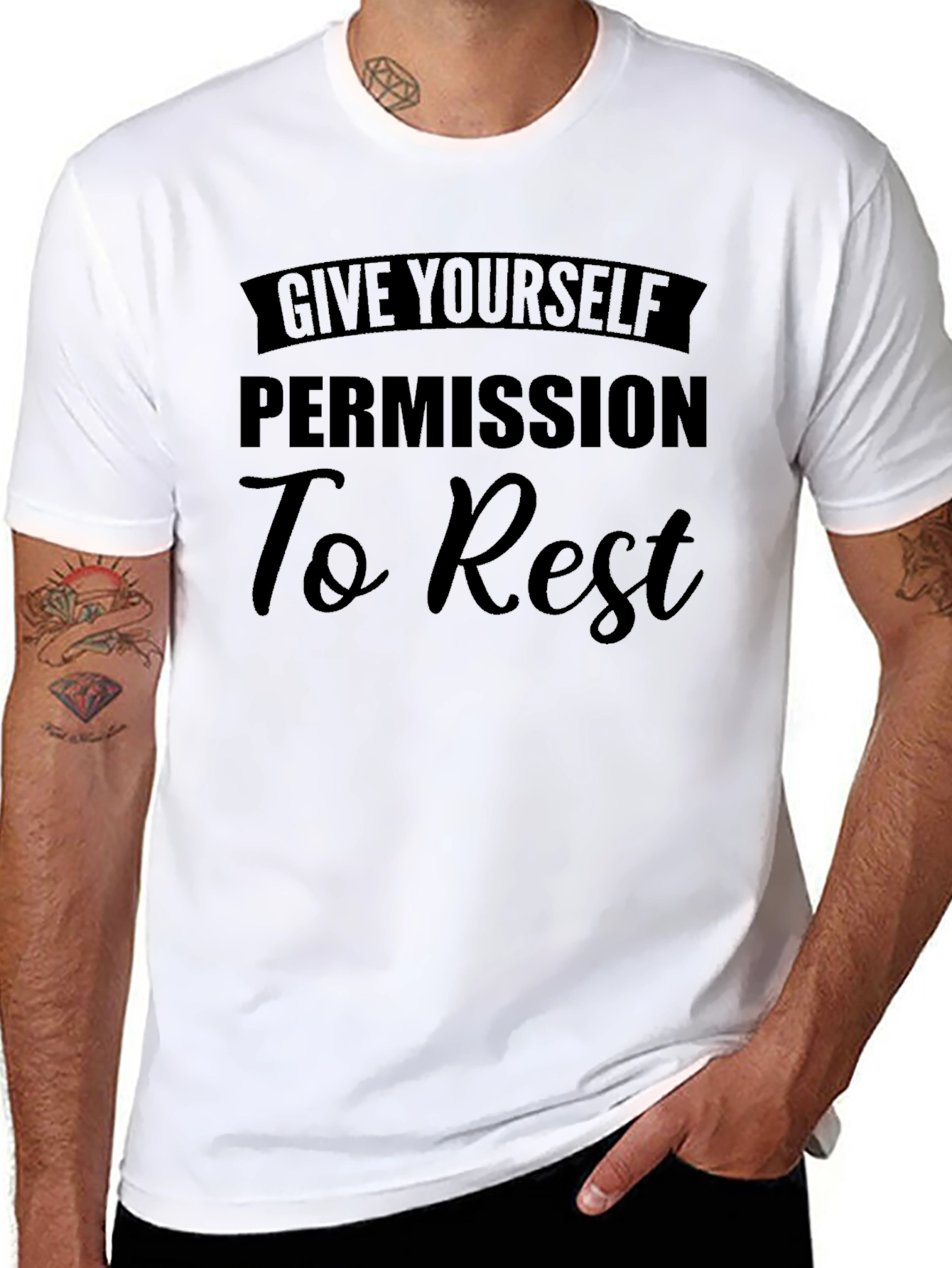 Give Yourself Permission To Rest T-Shirt
