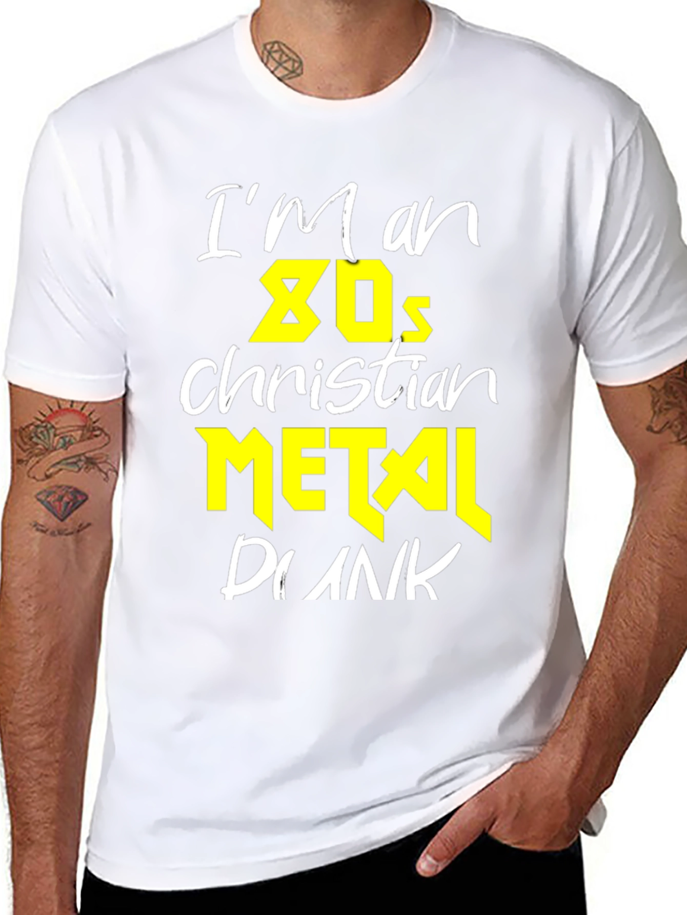 Im an 80s Christian Metal Punk T-Shirt