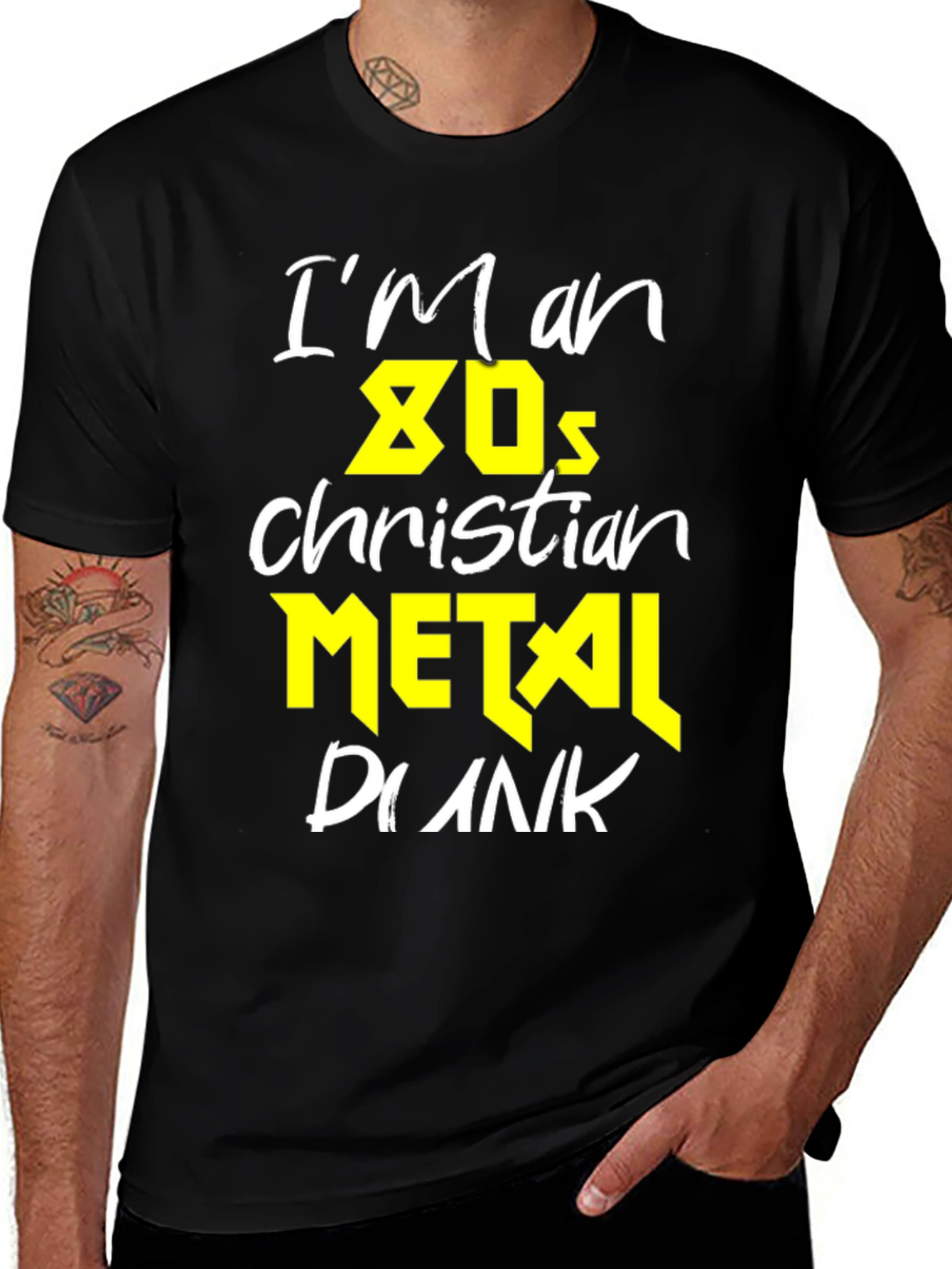 Im an 80s Christian Metal Punk T-Shirt