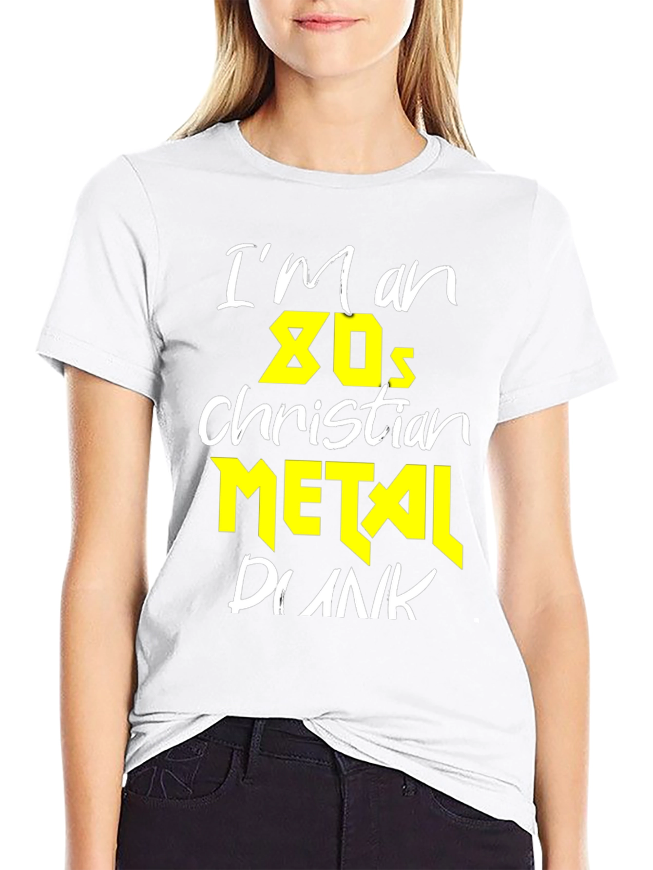 Im an 80s Christian Metal Punk T-Shirt