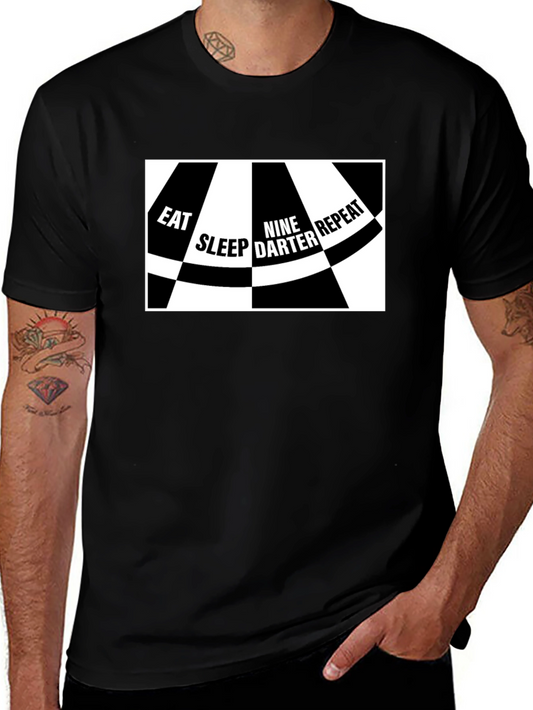 Eat Sleep Nine Darter Repeat T-Shirt