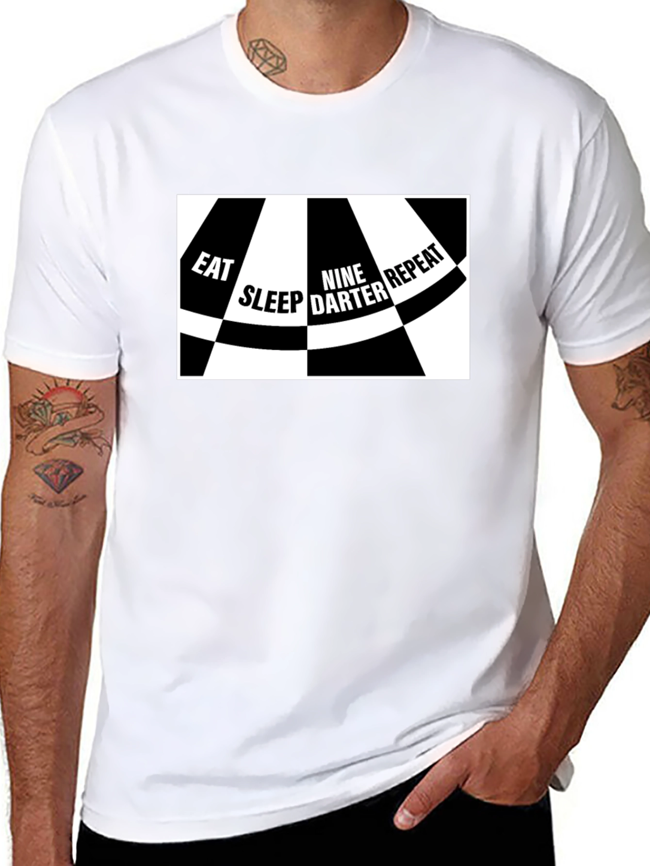 Eat Sleep Nine Darter Repeat T-Shirt