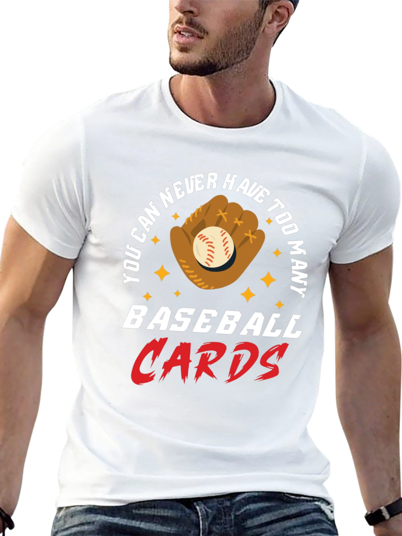 Baseball Cards Graphic T-Shirt - Collectors Tee