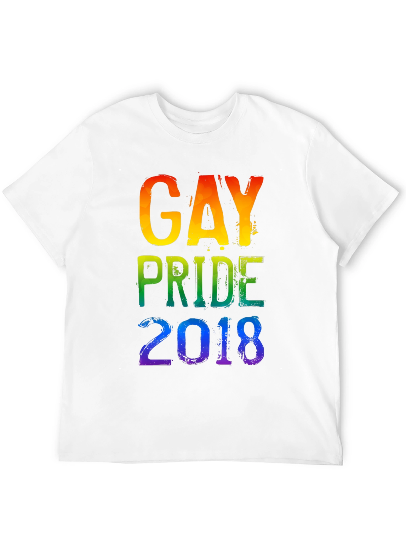 Gay Pride 2018 Rainbow T-Shirt