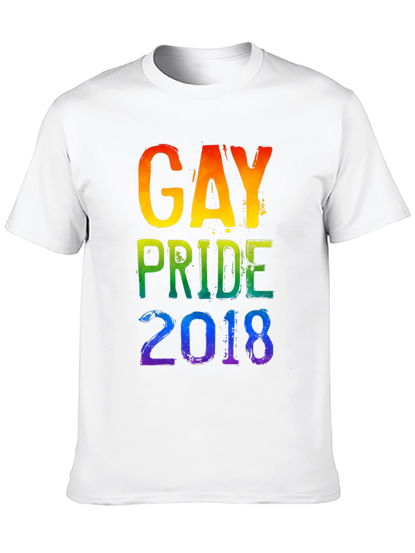 Gay Pride 2018 Rainbow T-Shirt