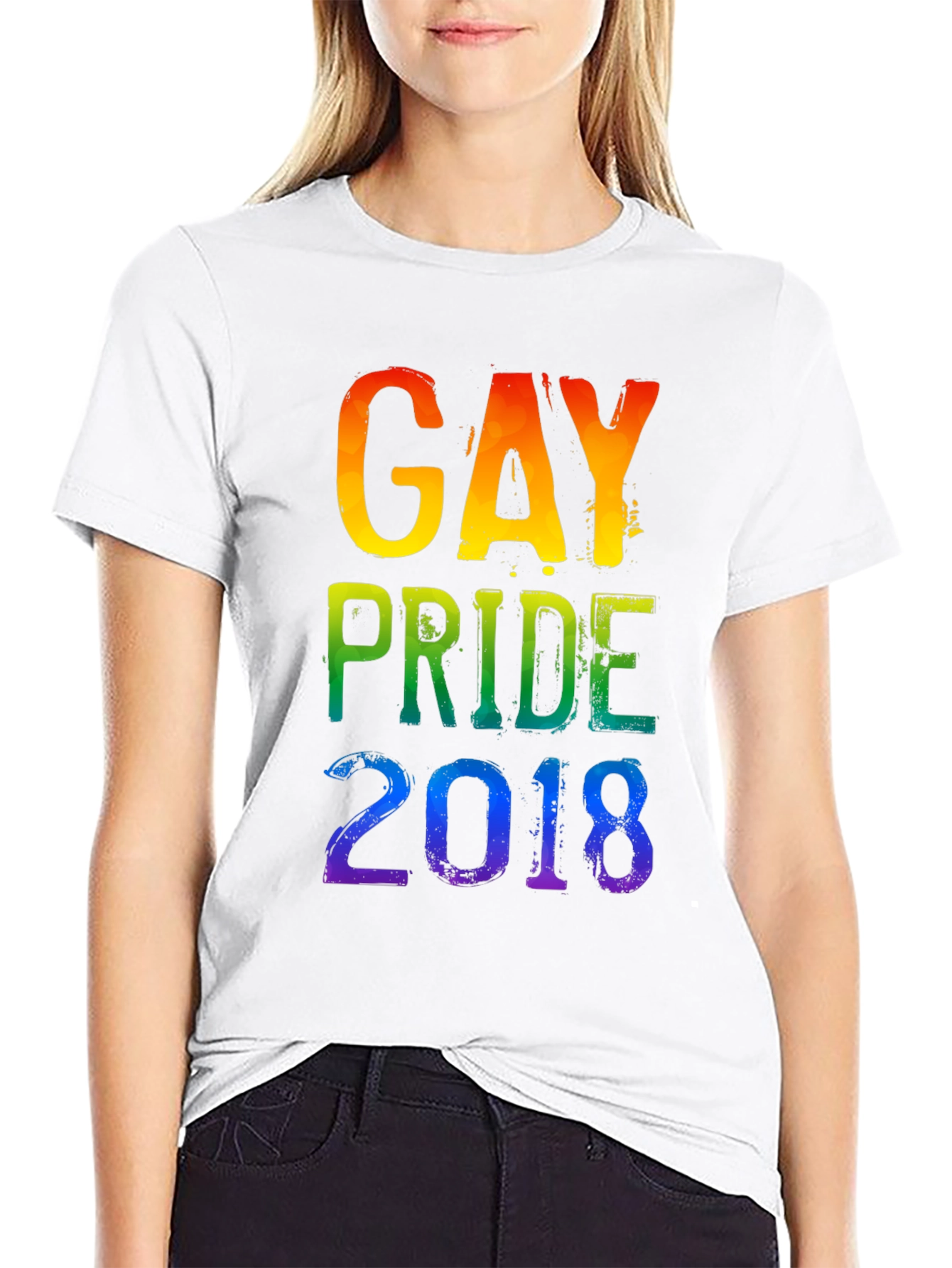 Gay Pride 2018 Rainbow T-Shirt