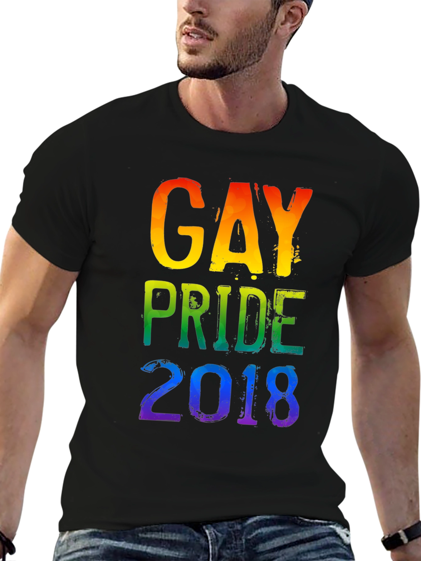 Gay Pride 2018 Rainbow T-Shirt