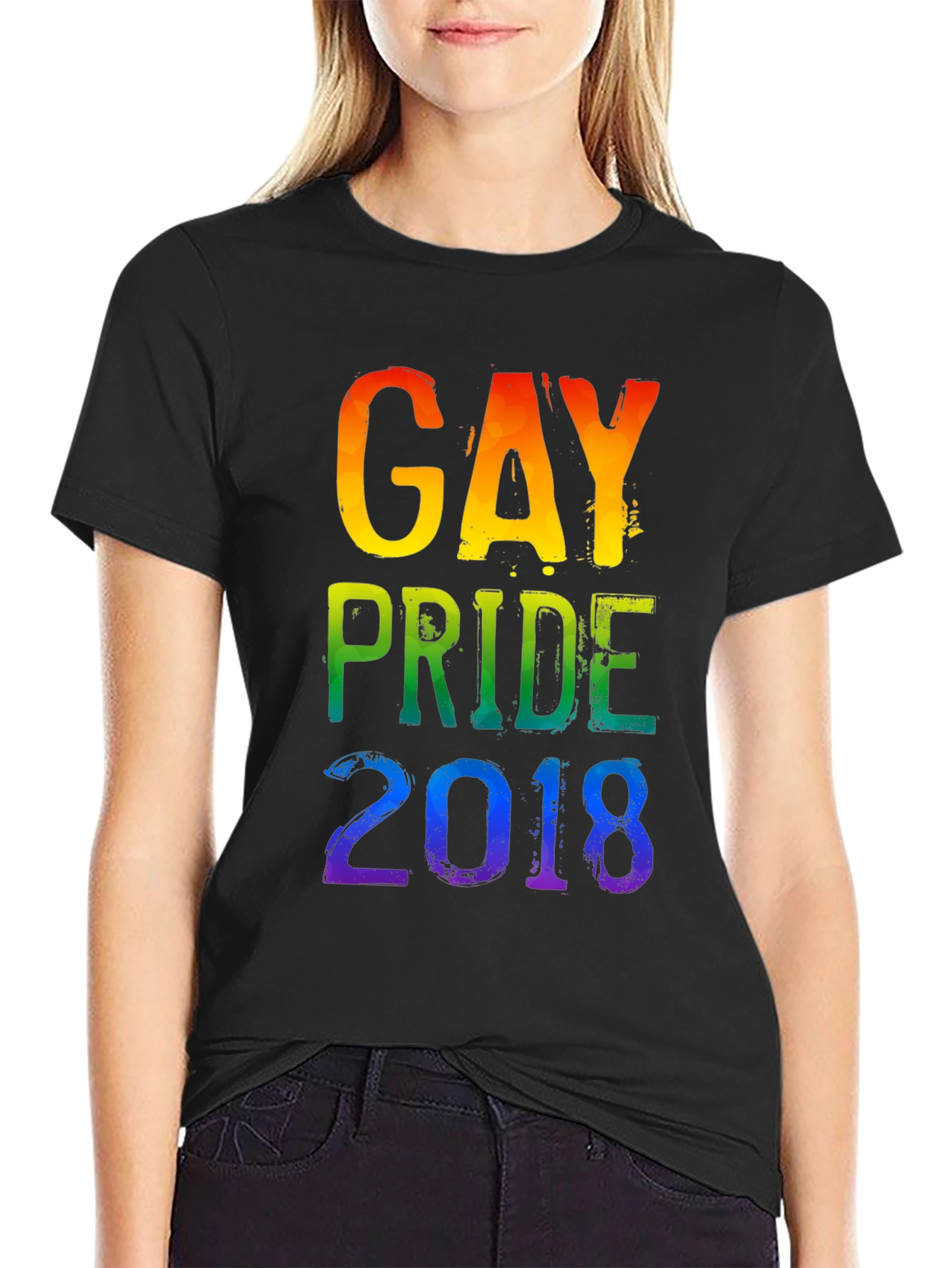 Gay Pride 2018 Rainbow T-Shirt