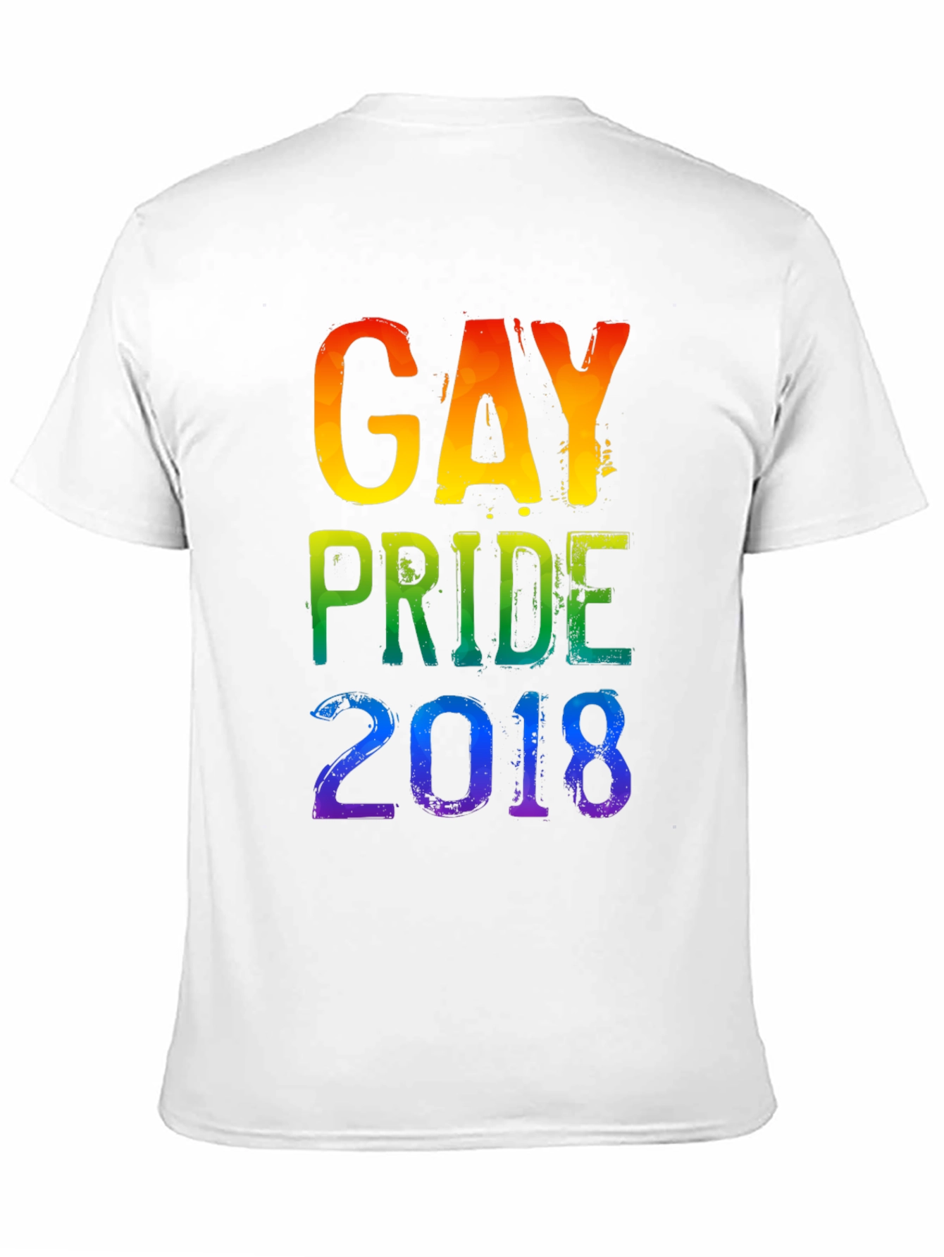 Gay Pride 2018 Rainbow T-Shirt