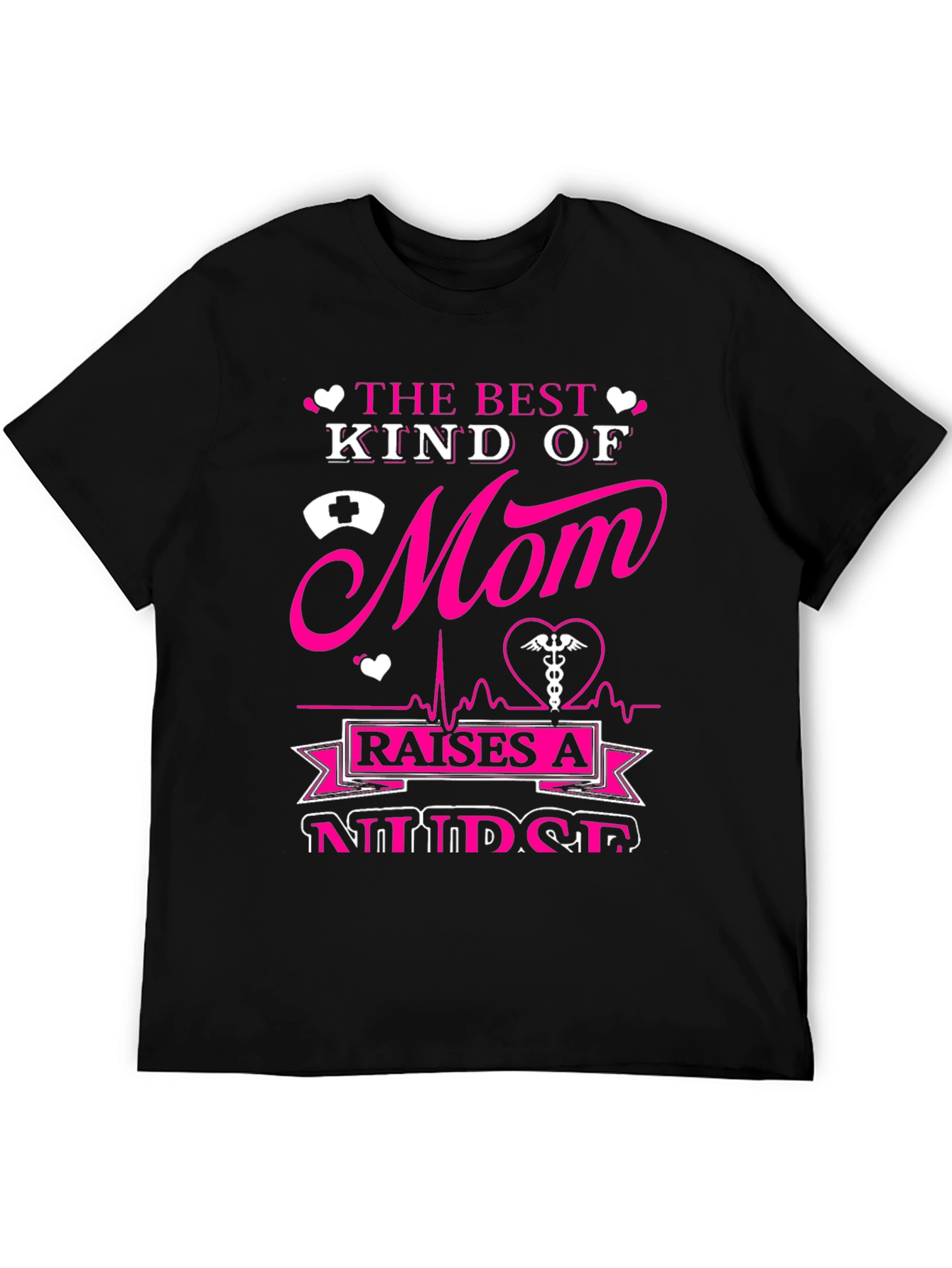 Best Mom Nurse Graphic T-Shirt