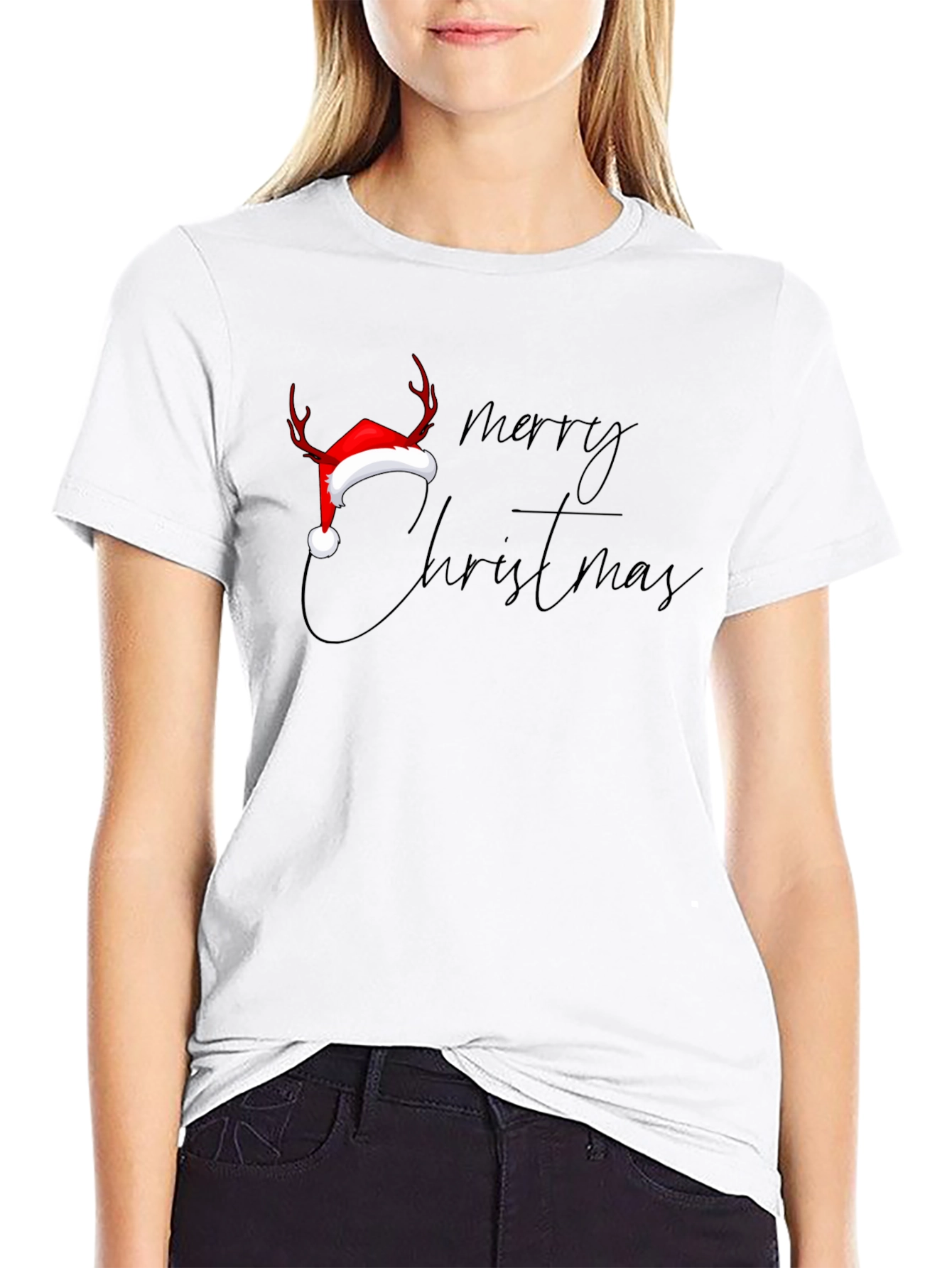 Merry Christmas T-Shirt - Holiday Festive Wear