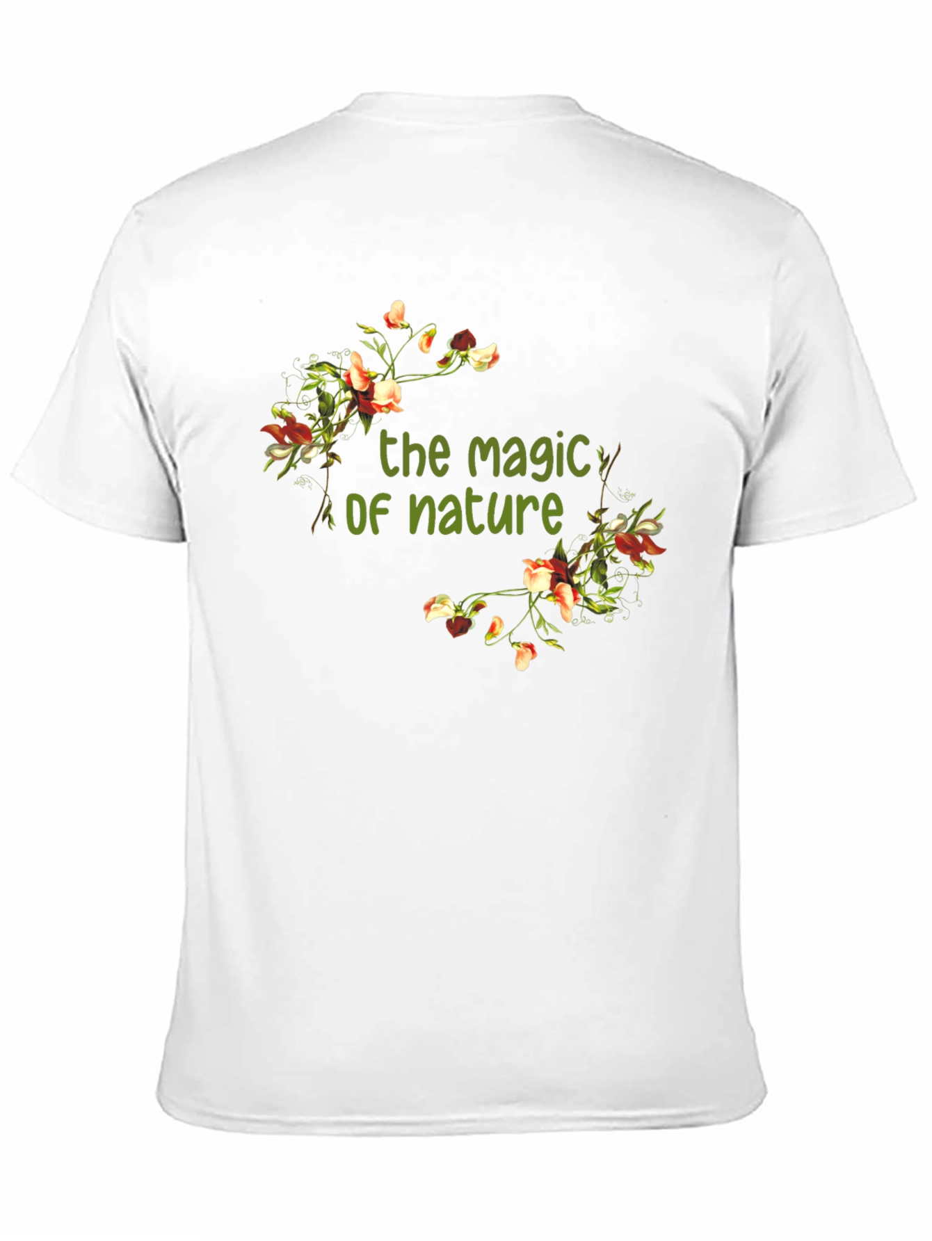 Magic of Nature Floral Print T-Shirt