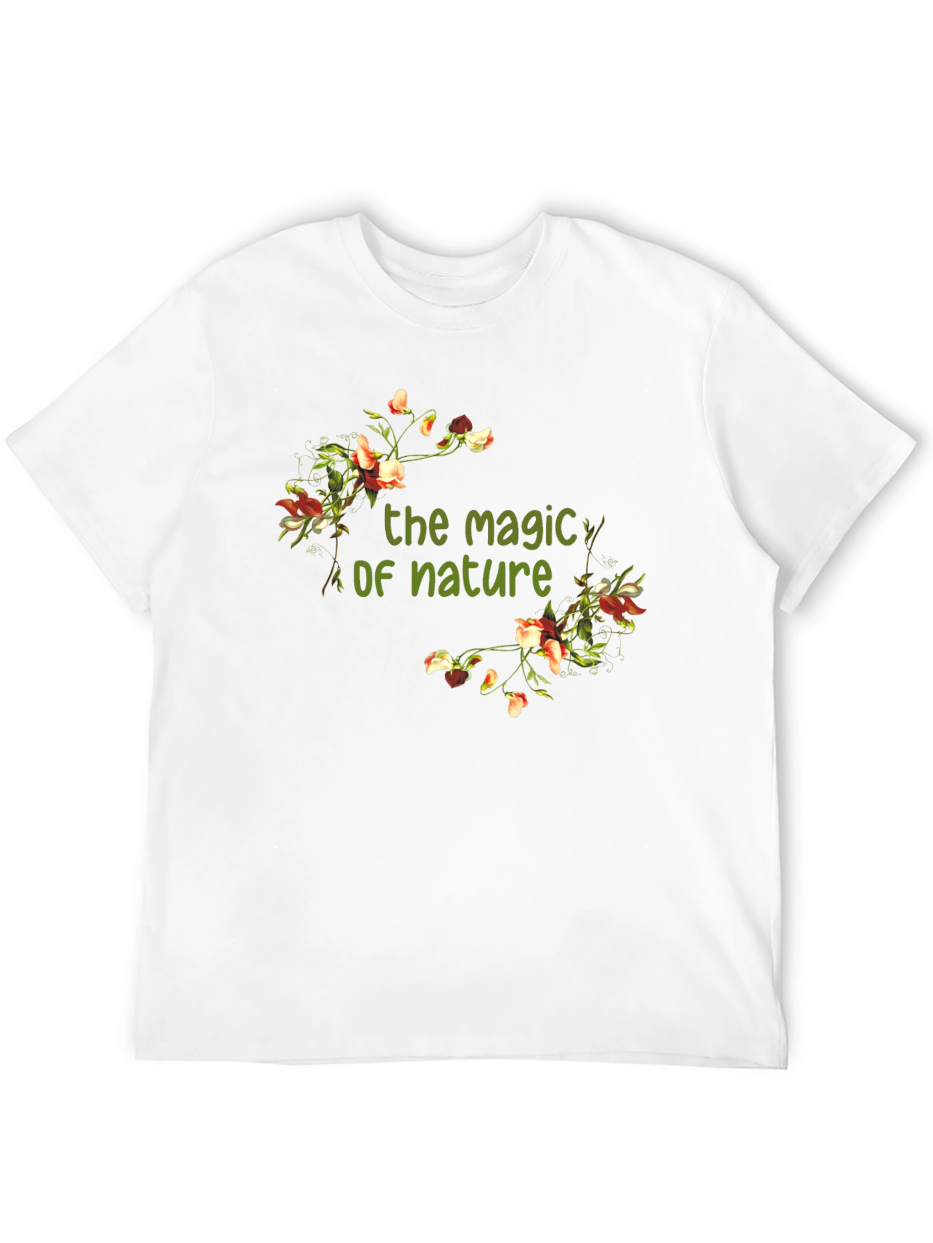 Magic of Nature Floral Print T-Shirt