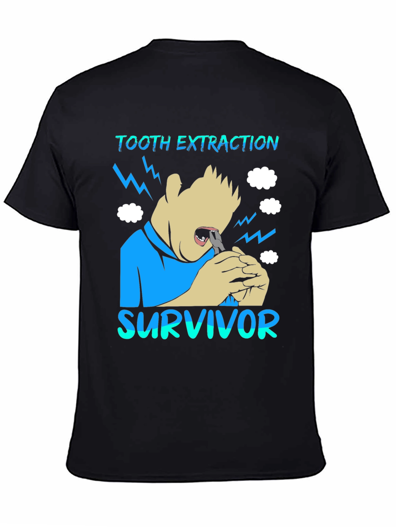 Tooth Extraction Survivor Graphic Tee