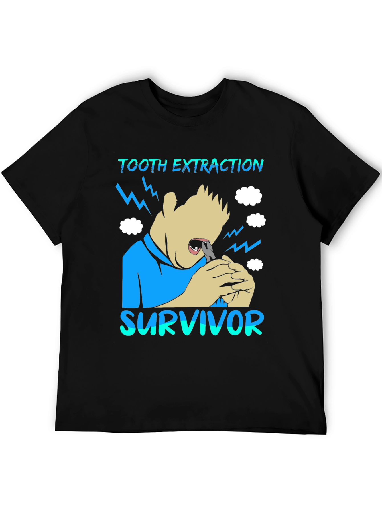 Tooth Extraction Survivor Graphic Tee