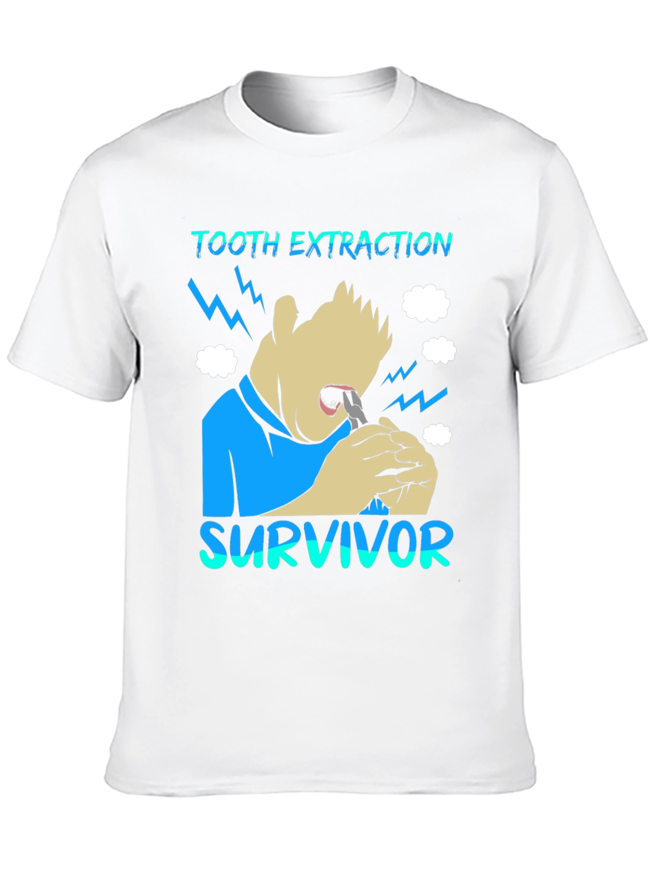 Tooth Extraction Survivor Graphic Tee