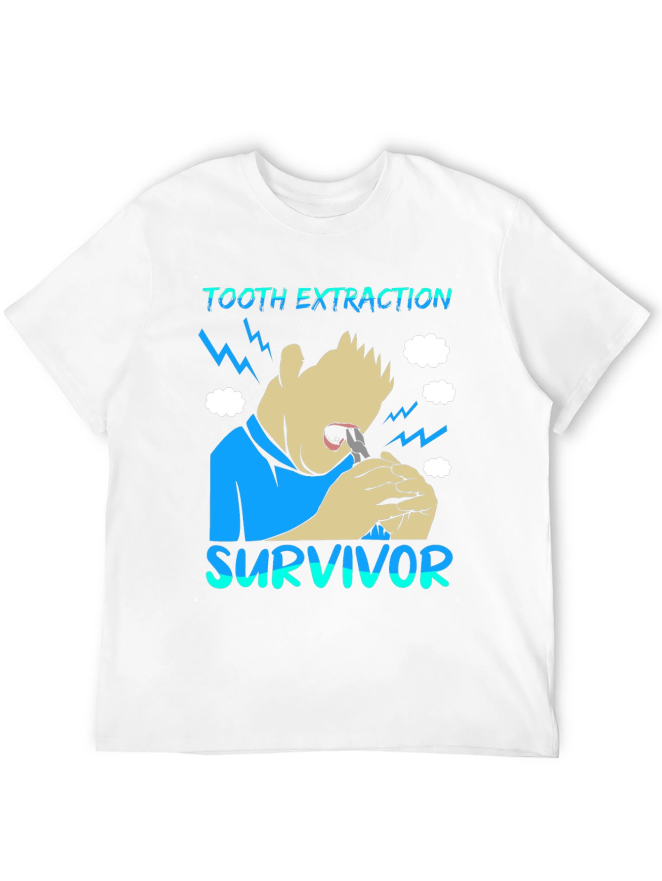 Tooth Extraction Survivor Graphic Tee