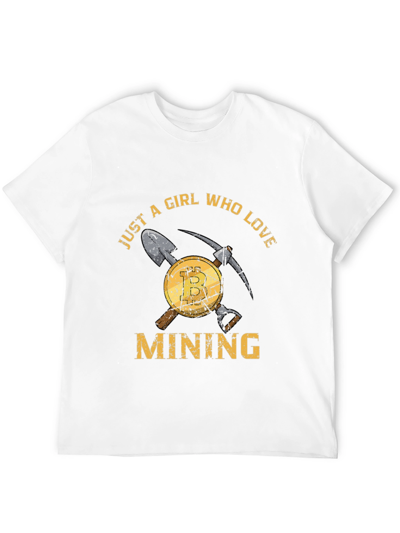 Just A Girl Who Loves Mining T-Shirt