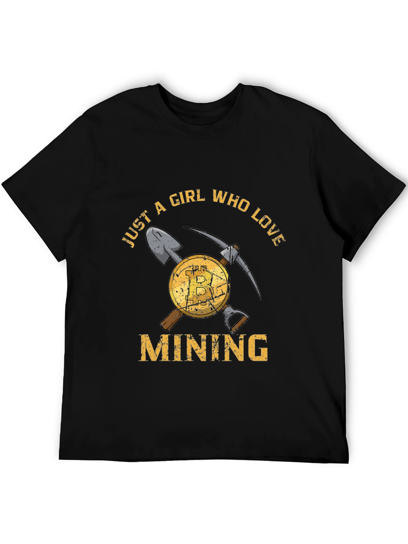 Just A Girl Who Loves Mining T-Shirt