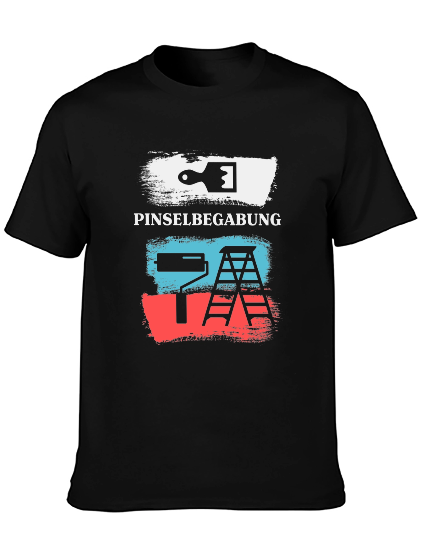 Painters Talent T-Shirt - PINSELBEGABUNG Crew Neck Tee