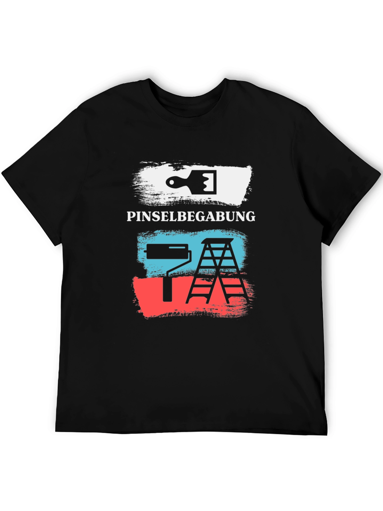 Painters Talent T-Shirt - PINSELBEGABUNG Crew Neck Tee