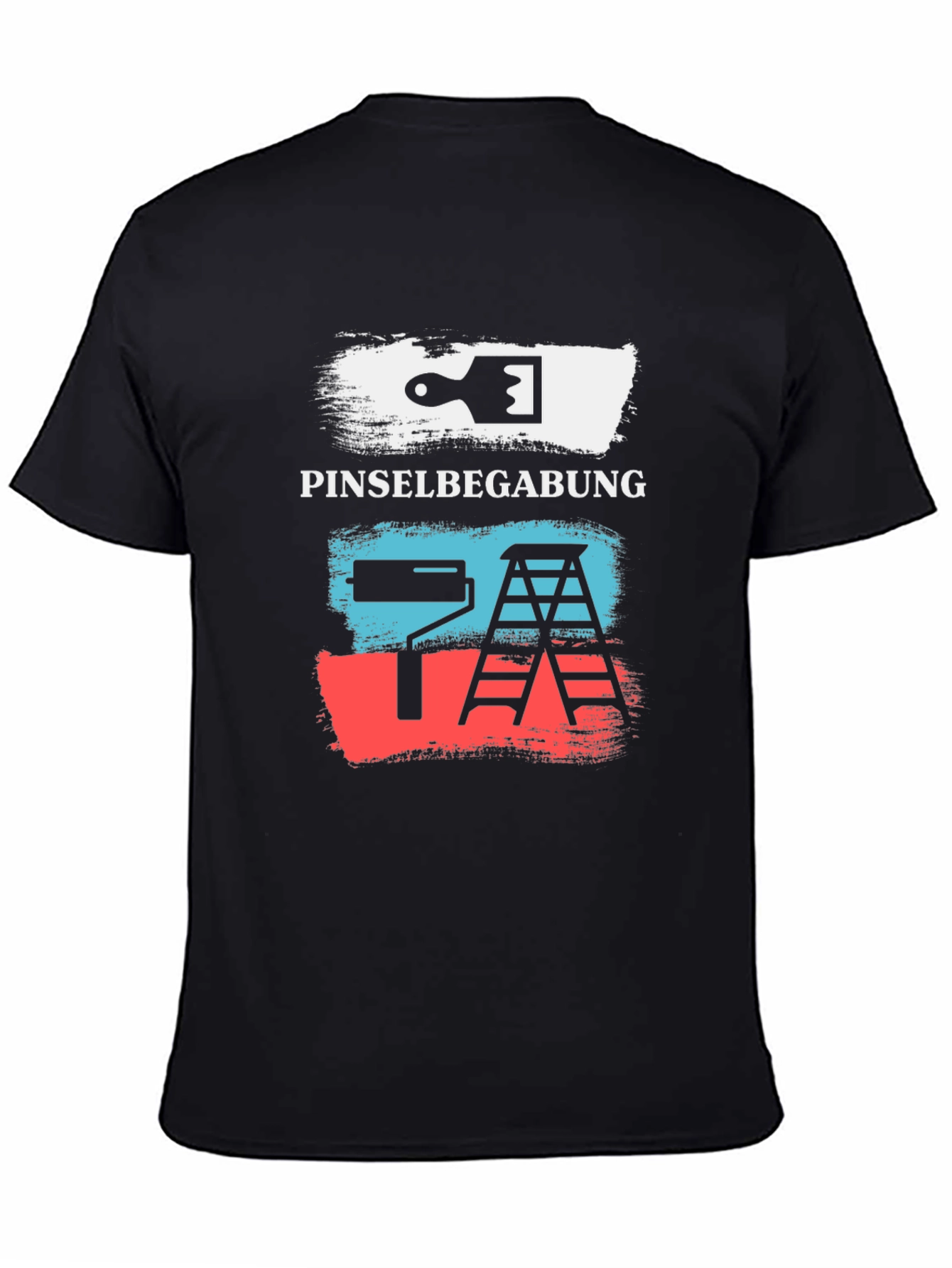 Painters Talent T-Shirt - PINSELBEGABUNG Crew Neck Tee