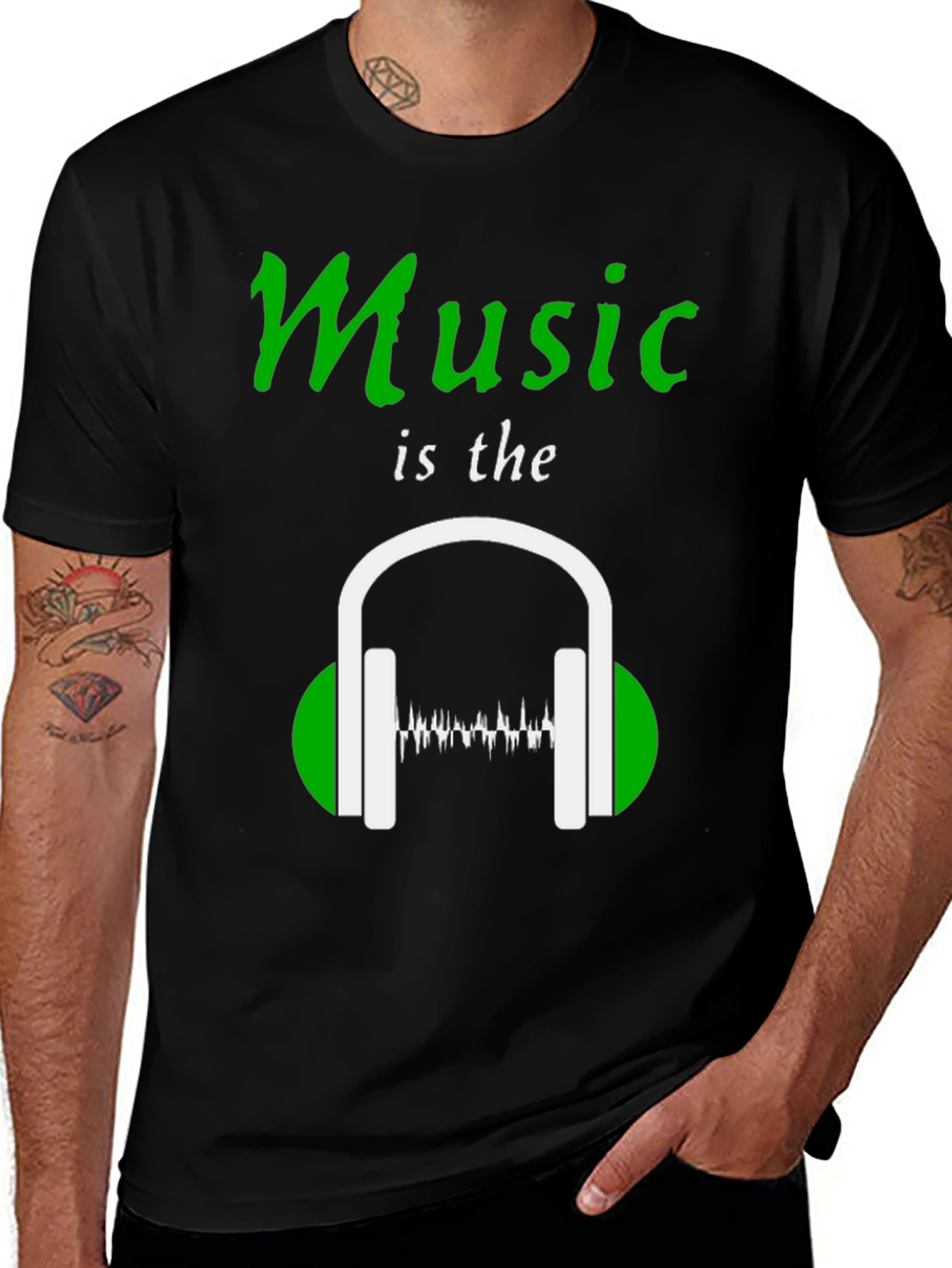 Music is the Soundwave Graphic Tee