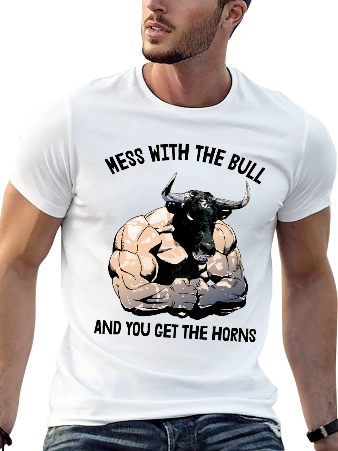 Mess With The Bull Graphic T-Shirt