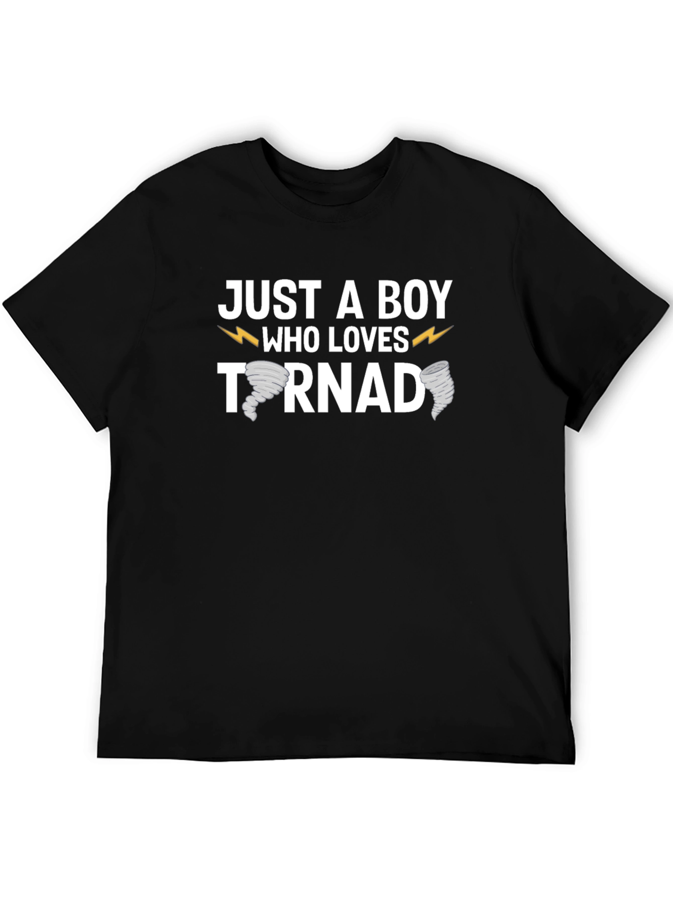 Just a Boy Who Loves Tornados T-Shirt