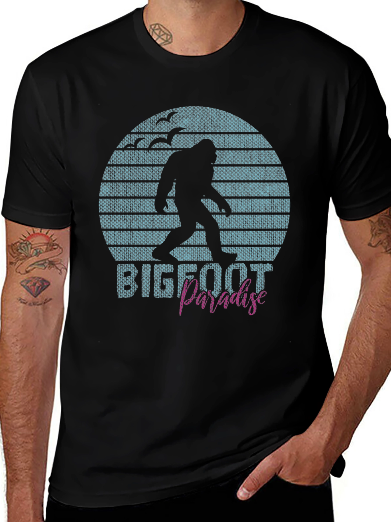 Bigfoot Paradise Graphic Tee