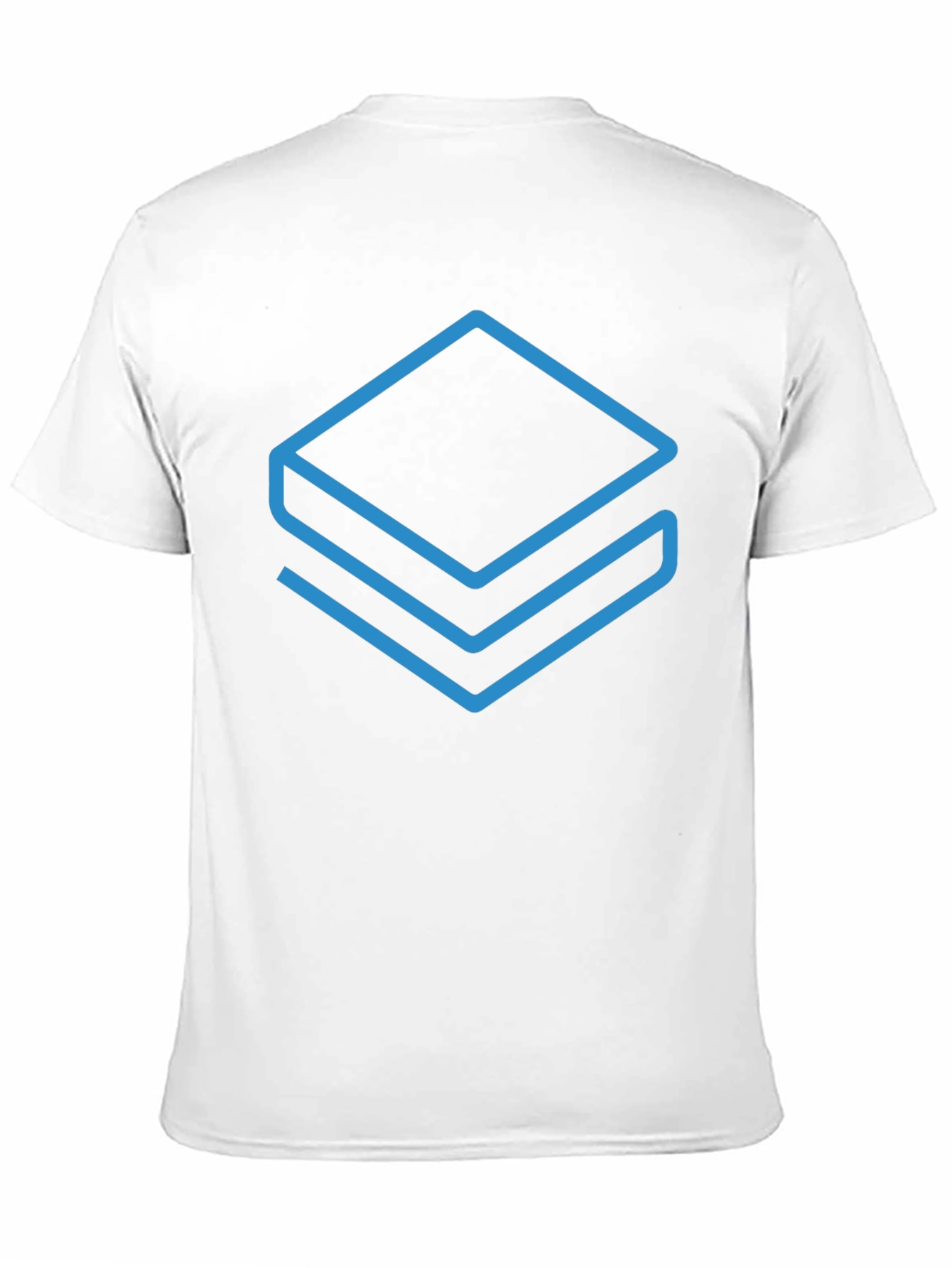 Abstract Layers Graphic Tee - Modern Casual Style