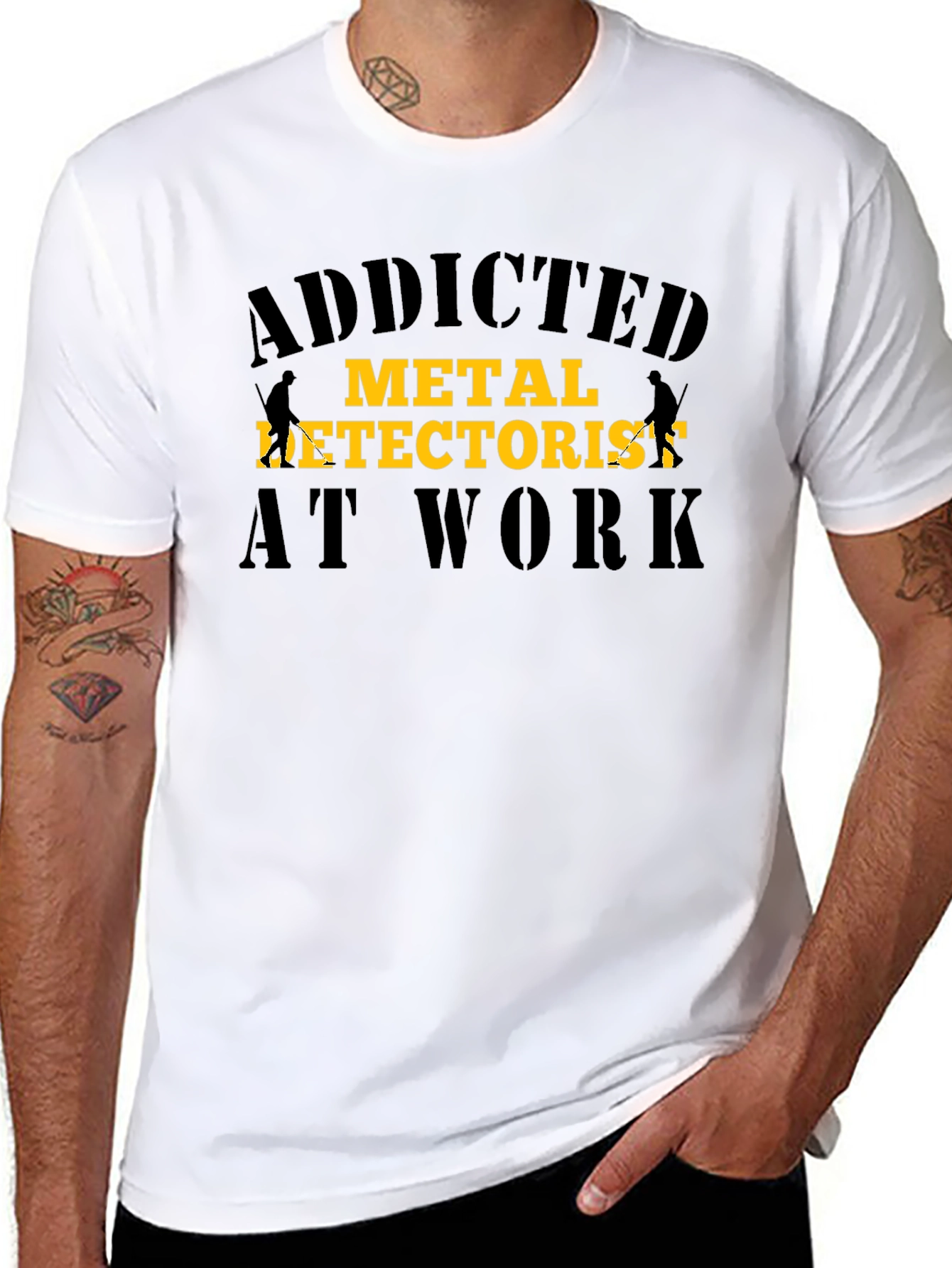 Addicted Metal Detectorist T-Shirt