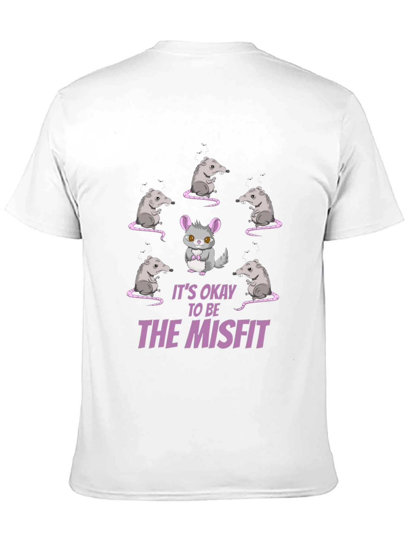 Misfit Chinchilla Graphic T-Shirt