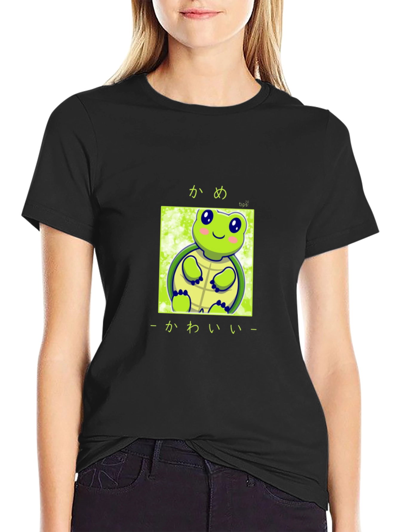 Kawaii Turtle T-Shirt - Cute Anime Style
