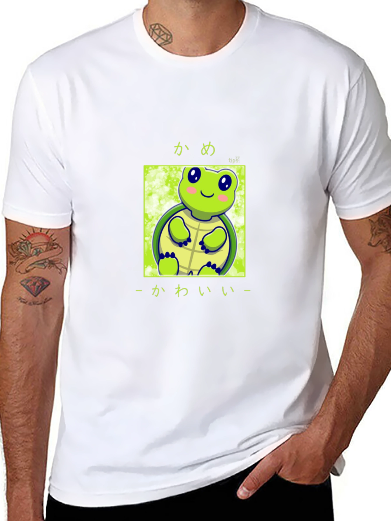 Kawaii Turtle T-Shirt - Cute Anime Style
