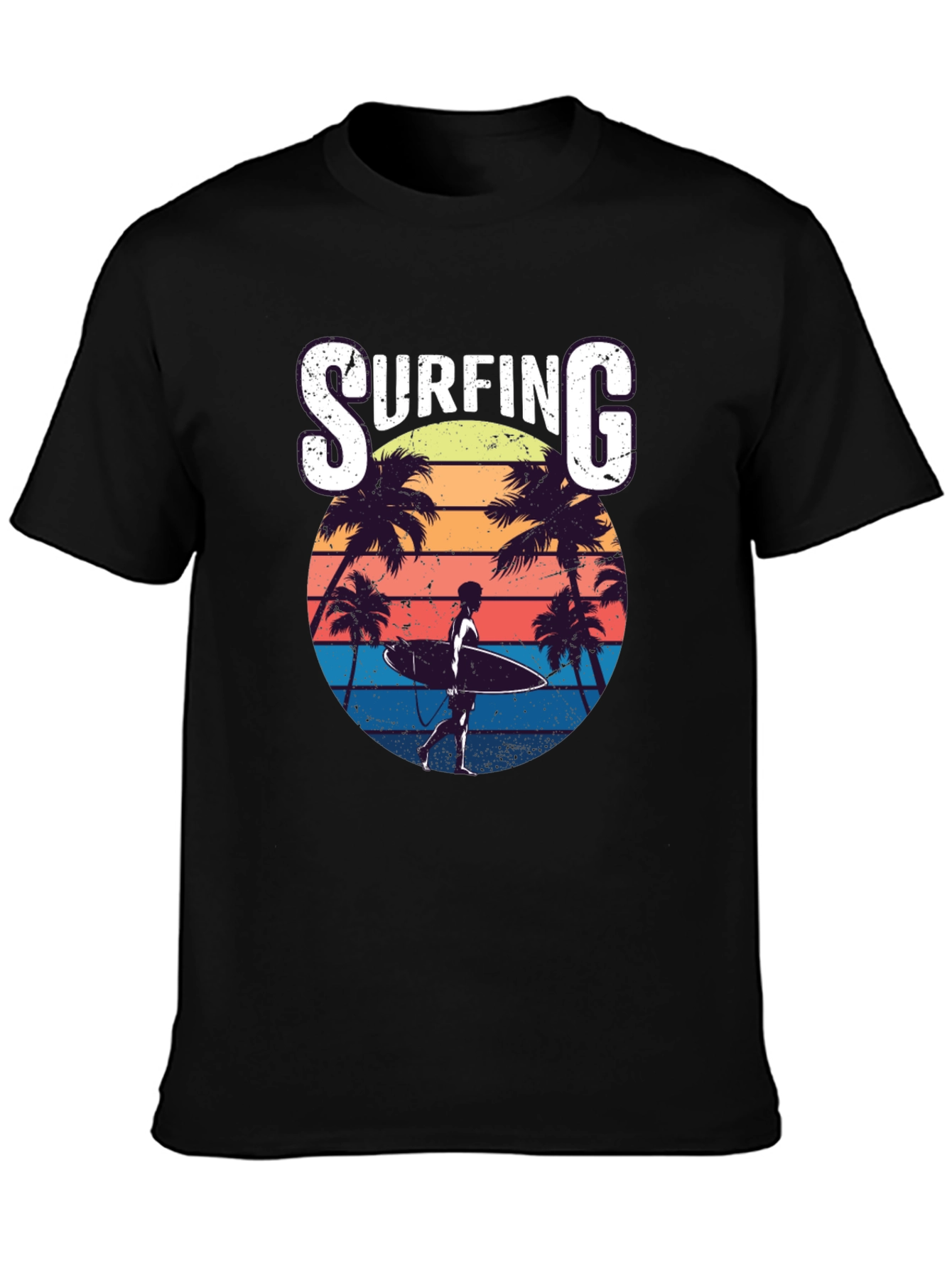 Surfing Retro T-Shirt