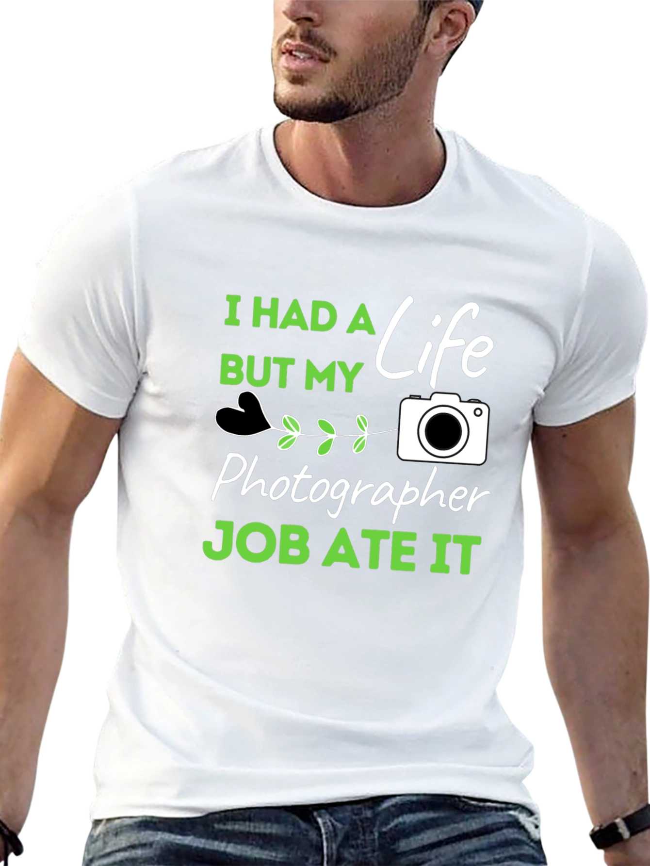 Photographer Job Ate My Life Graphic Tee