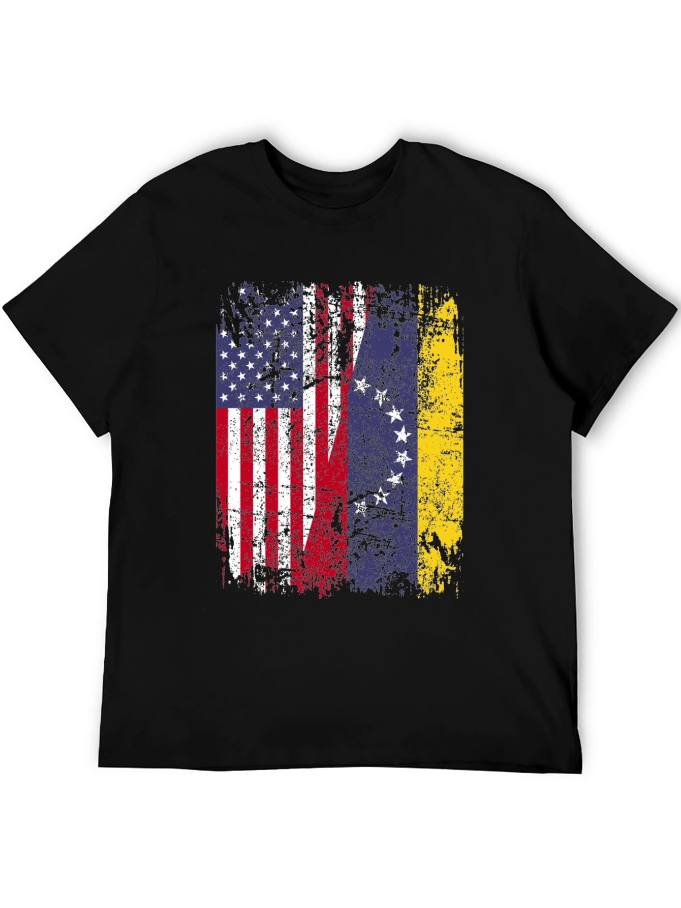 USA Venezuela Flag T-Shirt