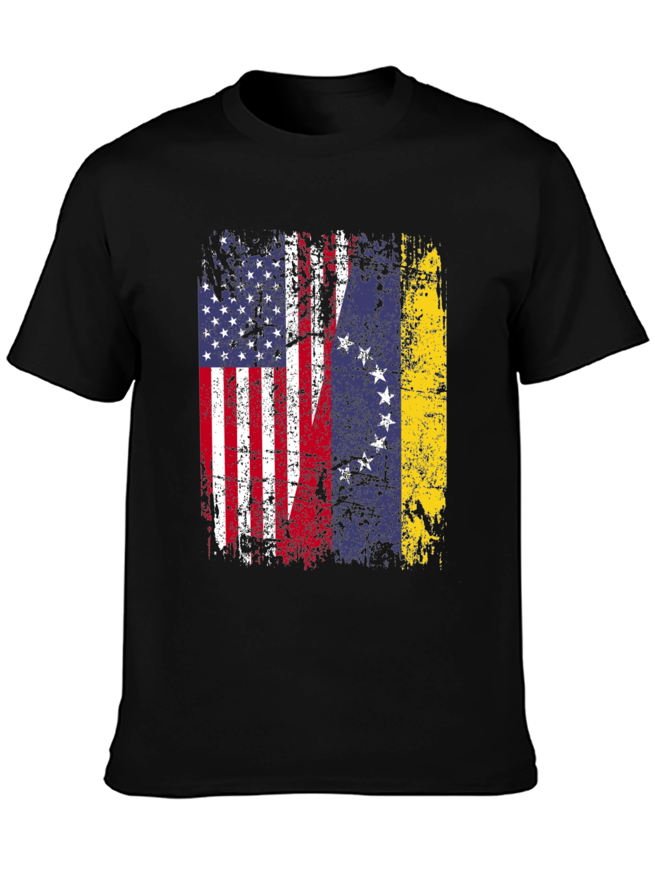 USA Venezuela Flag T-Shirt