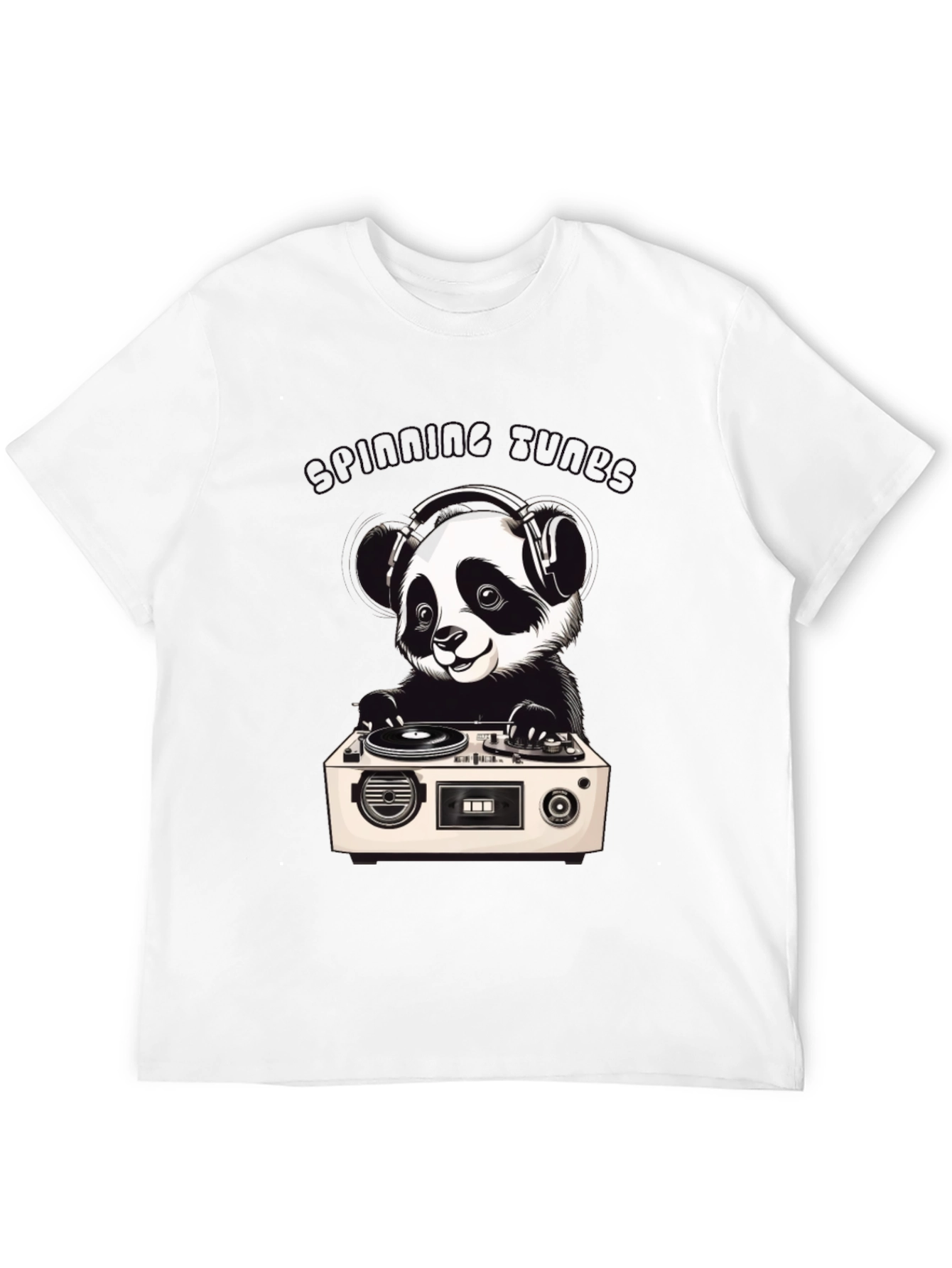 DJ Panda T-Shirt - Spinning Some Tunes!