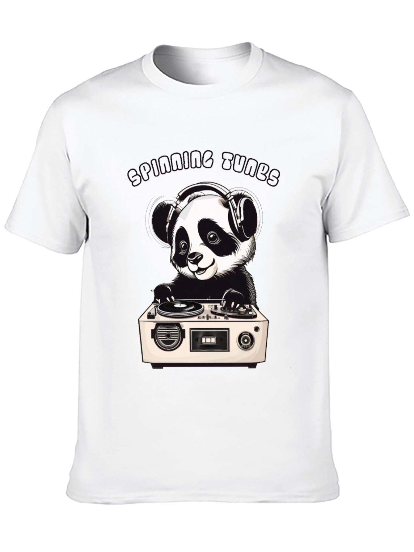 DJ Panda T-Shirt - Spinning Some Tunes!