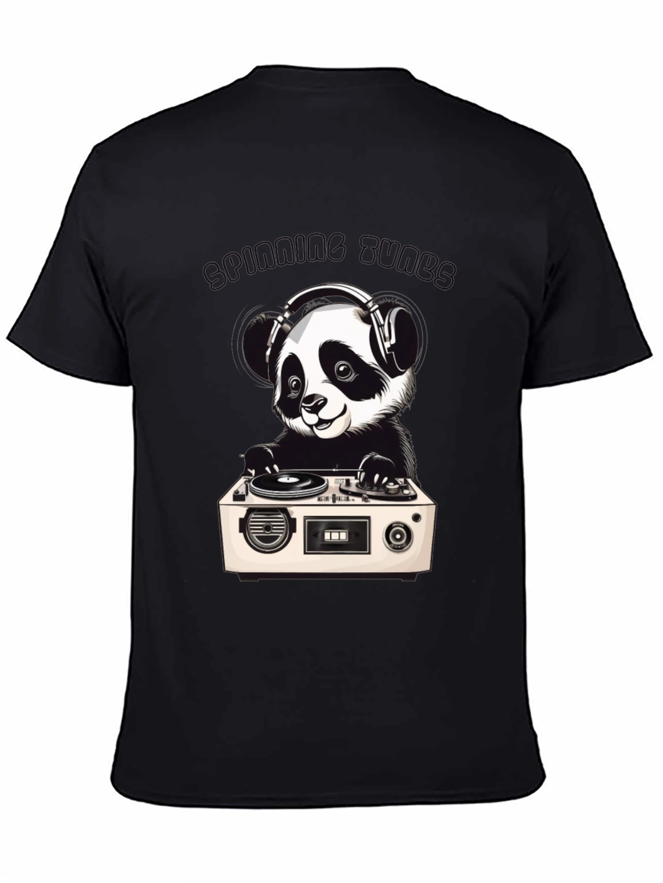 DJ Panda T-Shirt - Spinning Some Tunes!
