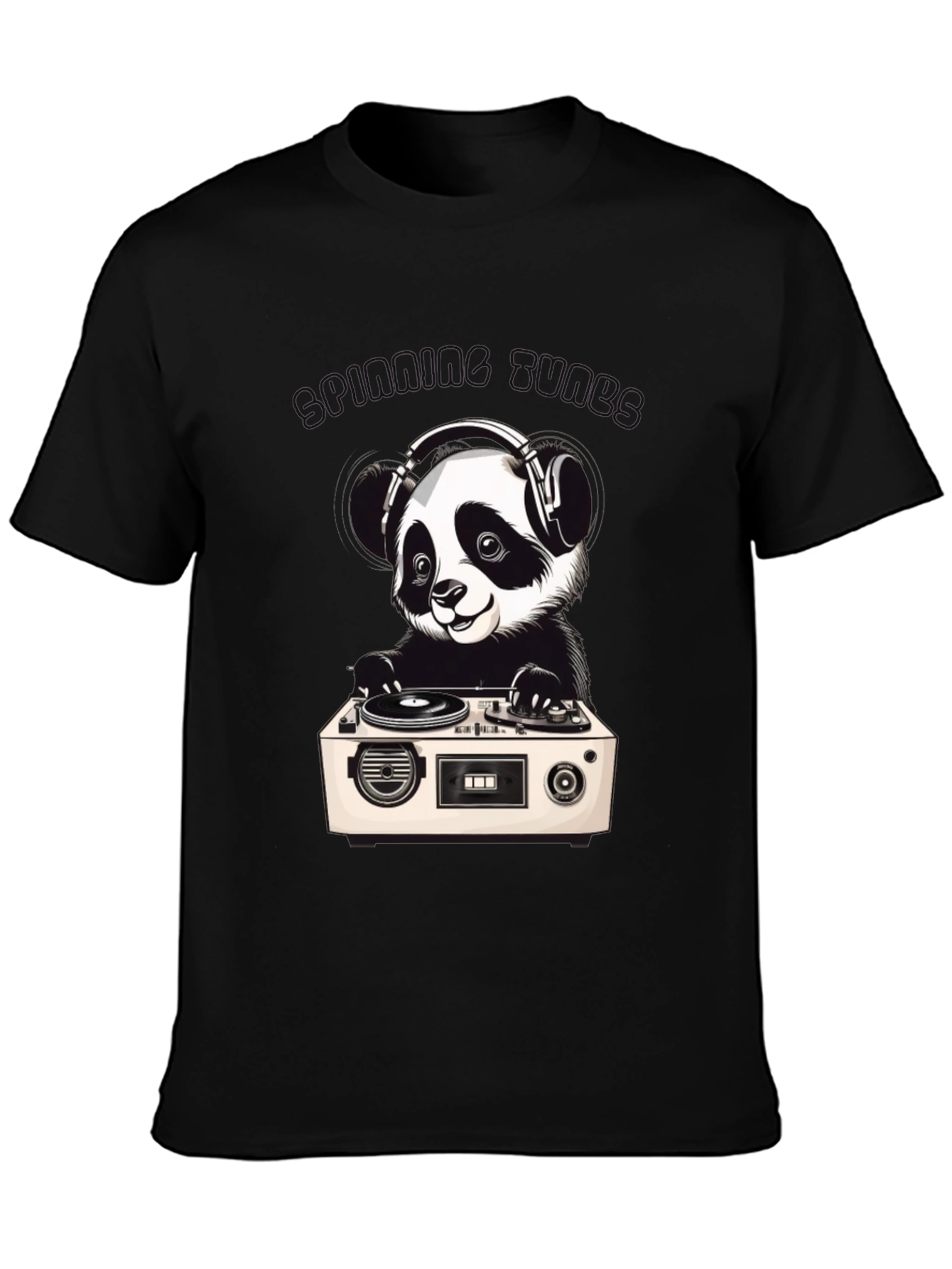 DJ Panda T-Shirt - Spinning Some Tunes!