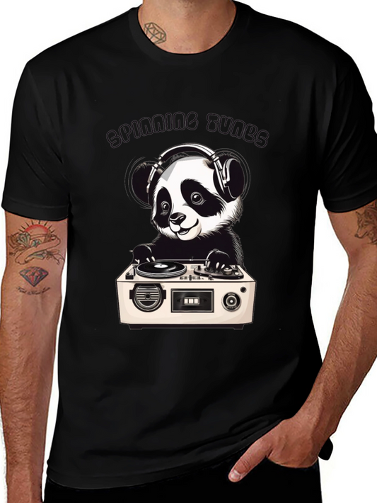 DJ Panda T-Shirt - Spinning Some Tunes!
