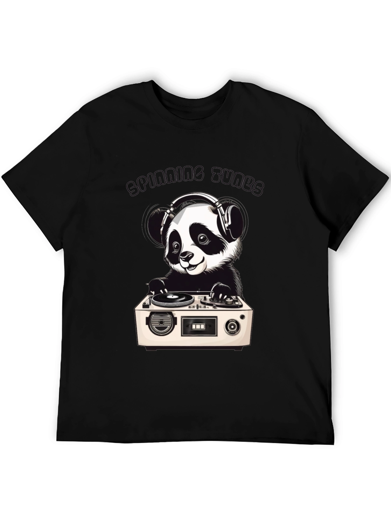DJ Panda T-Shirt - Spinning Some Tunes!