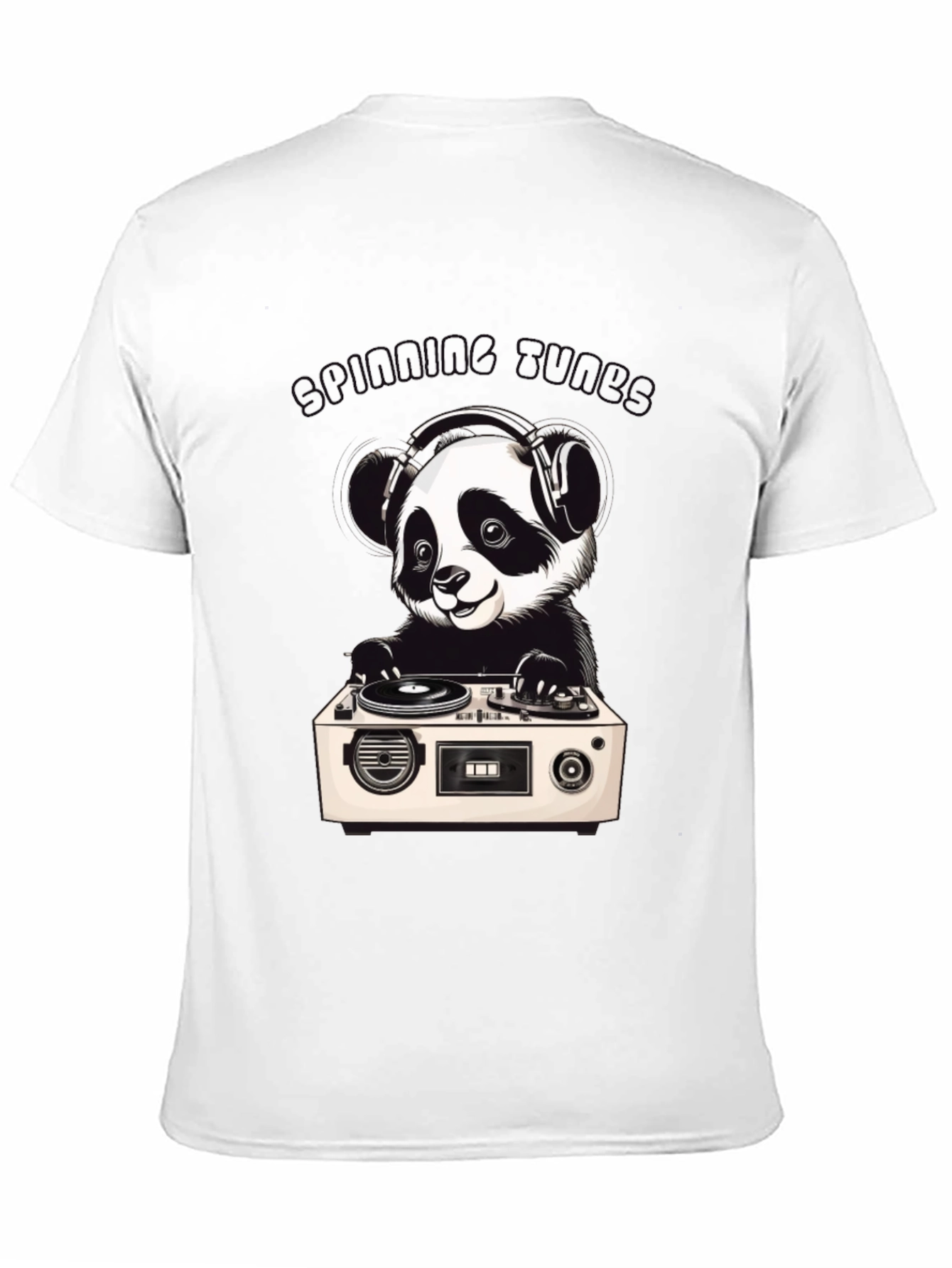 DJ Panda T-Shirt - Spinning Some Tunes!