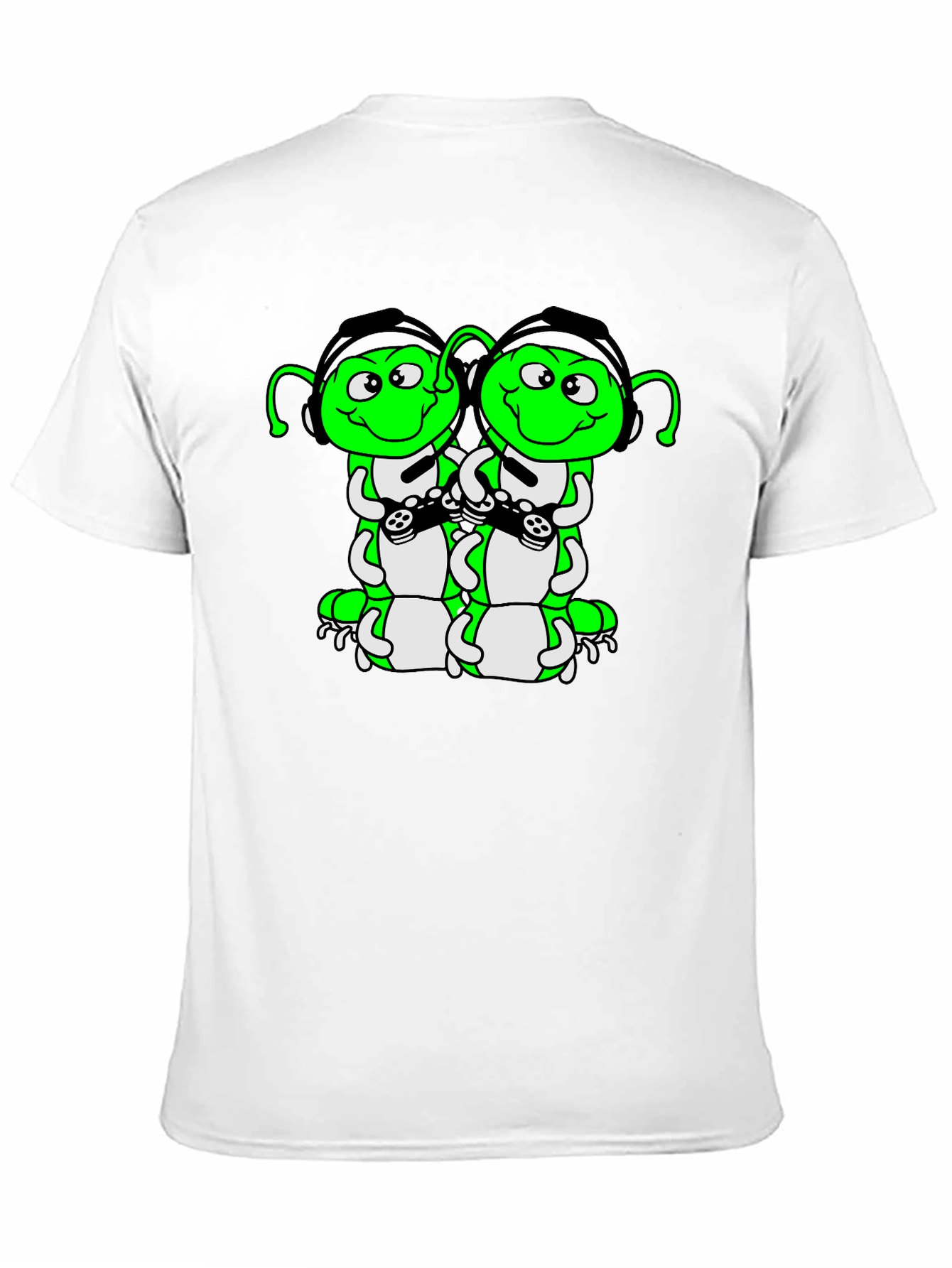 Gaming Caterpillar Graphic Tee