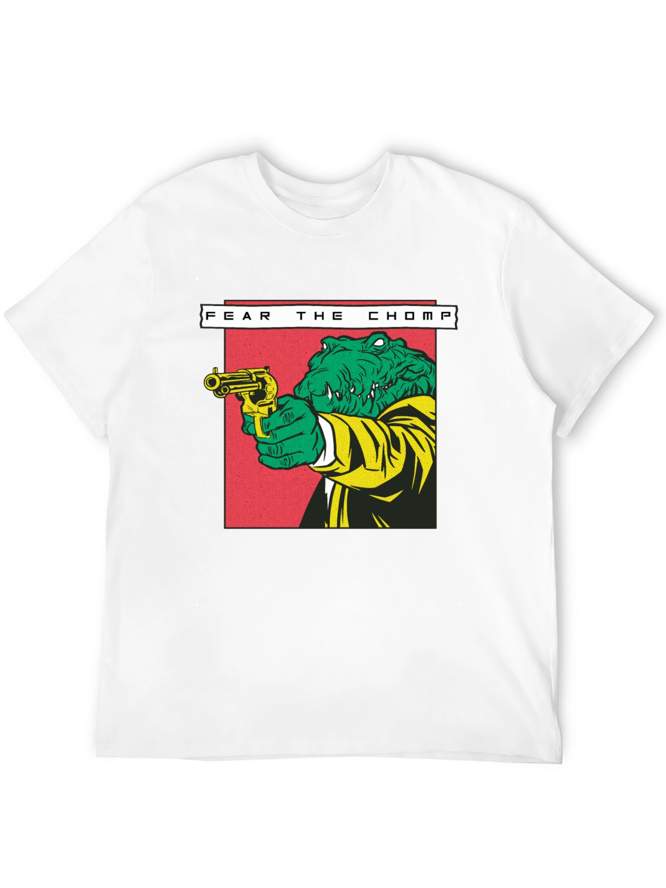 Fear the Chomp Alligator Graphic T-Shirt