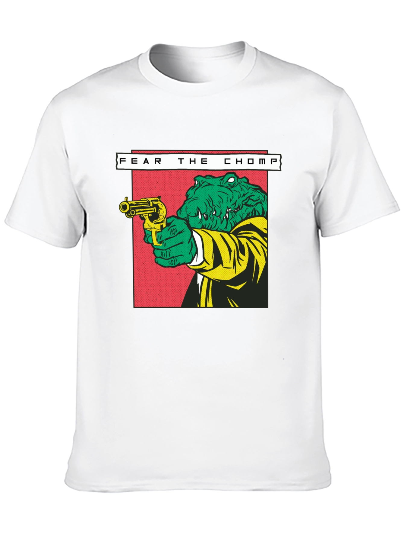 Fear the Chomp Alligator Graphic T-Shirt